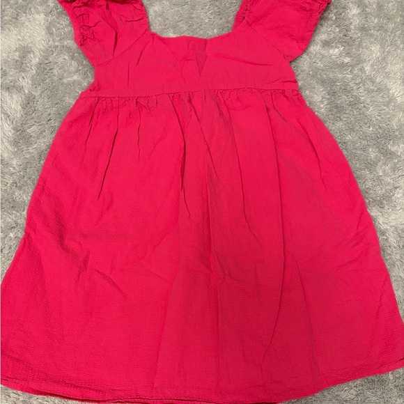 Janie and Jack Vibrant Pink Casual Dress - Picture 1 of 4